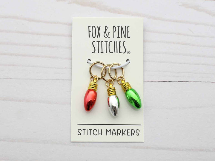 Lightbulb | Stitch Markers