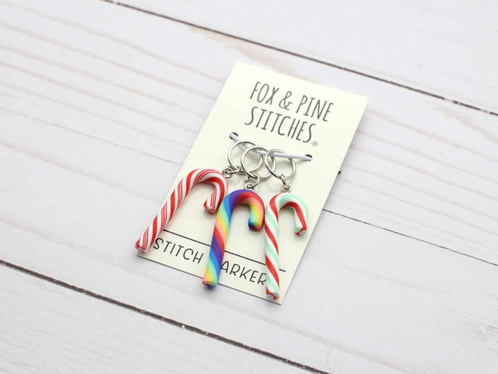 Candy Cane | Stitch Markers