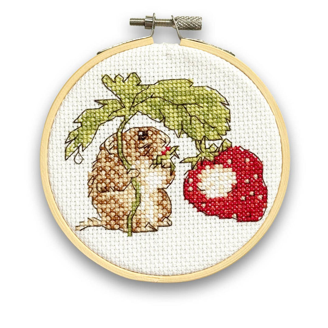 Beatrix Potter - Timmy Willie Mini Cross Stitch Kit