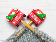 Christmas Red Truck | Stitch Stoppers Knitting Notions