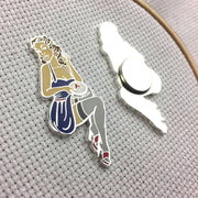 Stitching Vintage Pinup Needle Minder - Black Finish