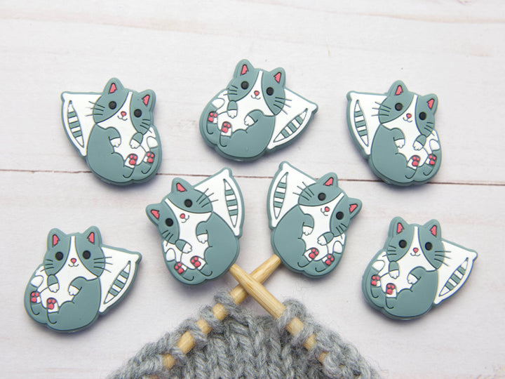 Sleepy Cat | Stitch Stoppers