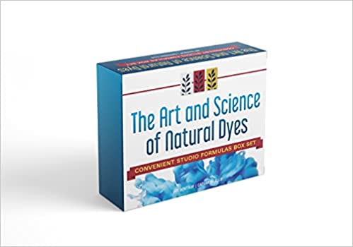 The Studio Formulas Set for The Art and Science of Natural Dyes 84 Cards with Recipes and Color Swatches