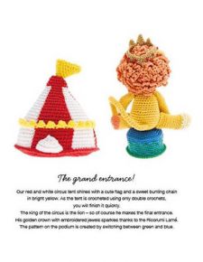 Ricorumi Circus Circus Crochet Pattern Book by Rico Design