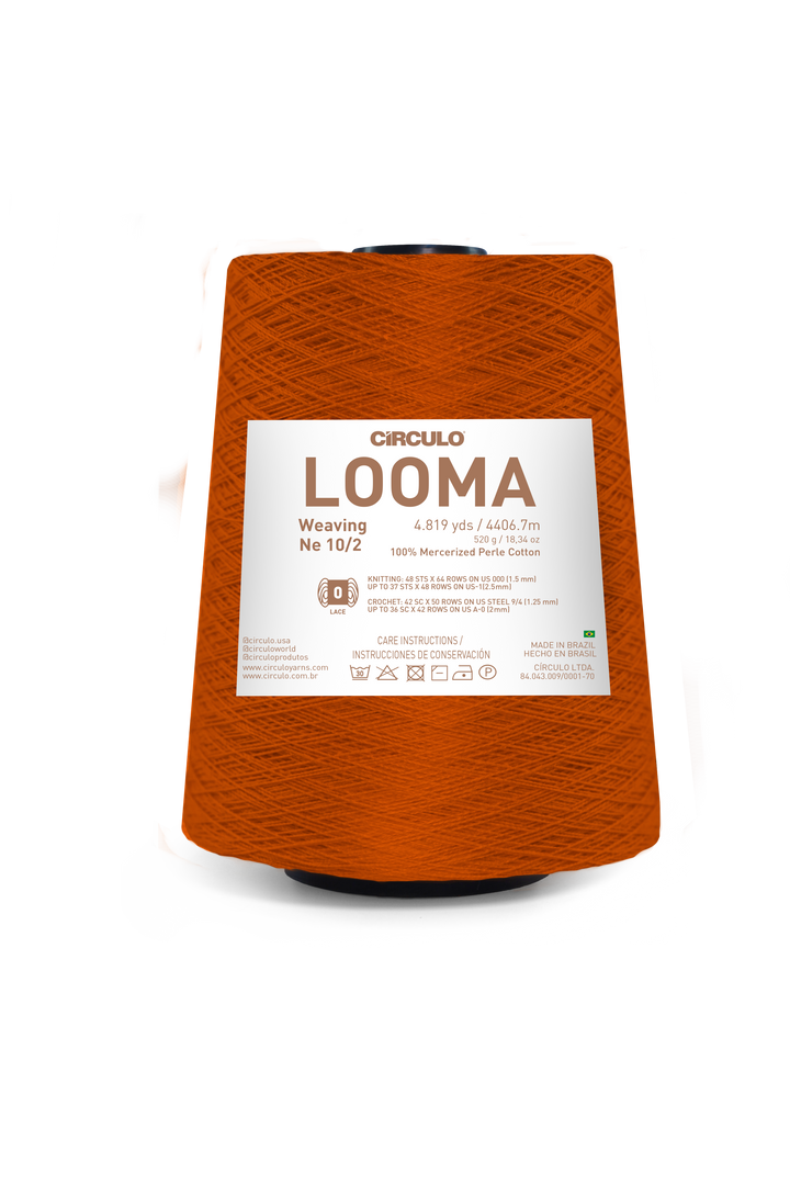 Looma 10/2 Mercerized Perle Cotton Weaving Yarn by Circulo