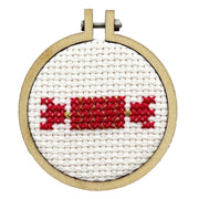Christmas Cracker Mini Matchbox Christmas Cross Stitch Kit