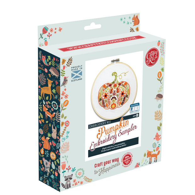 Pumpkin Sampler Embroidery Kit