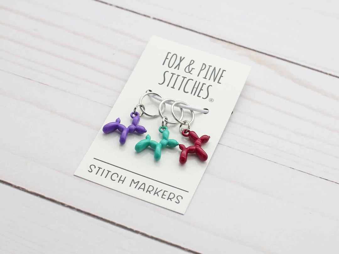 Balloon Dog | Stitch Markers