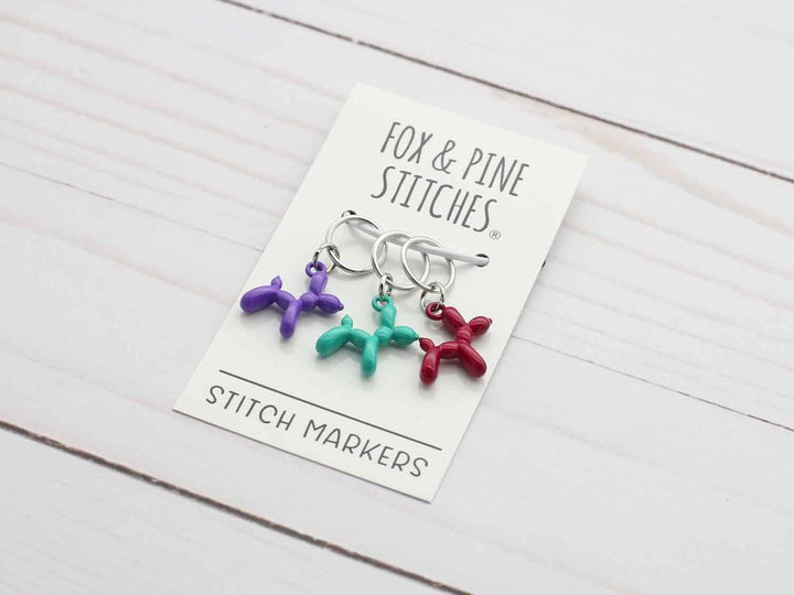Balloon Dog | Stitch Markers