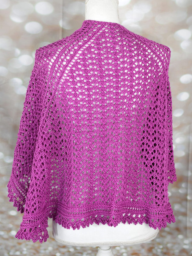 2023 LYS Day Shawl Kit with Cascade Noble Cotton Yarn & Pattern