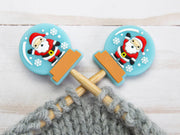 Snow Globe | Stitch Stoppers Knitting Point Protectors