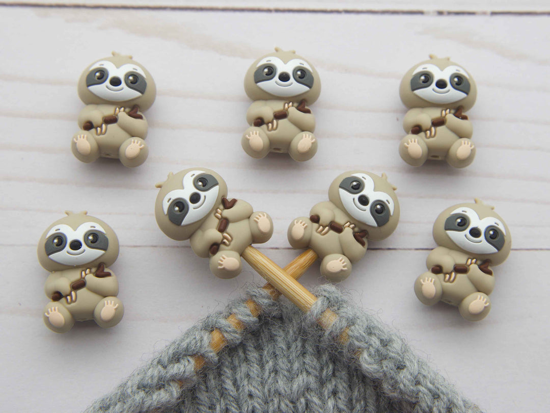 Little Sloth | Stitch Stoppers Knitting Notions