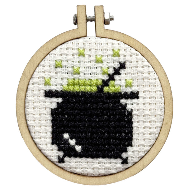 'Let's stir things up!' Mini Matchbox Cross Stitch Kit