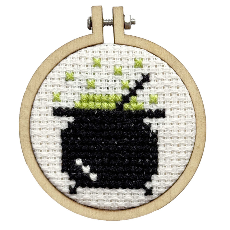'Let's stir things up!' Mini Matchbox Cross Stitch Kit