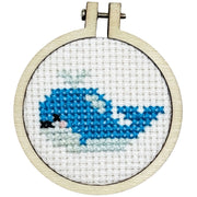 'Have A Whale Of A Time!' Mini Matchbox Cross Stitch Kit