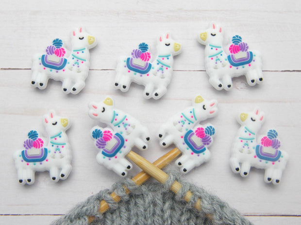 Yarn Loving Llama | Stitch Stoppers
