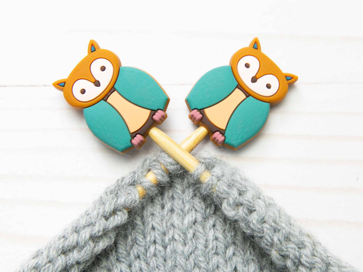 Green Owl | Stitch Stoppers Knitting Notions