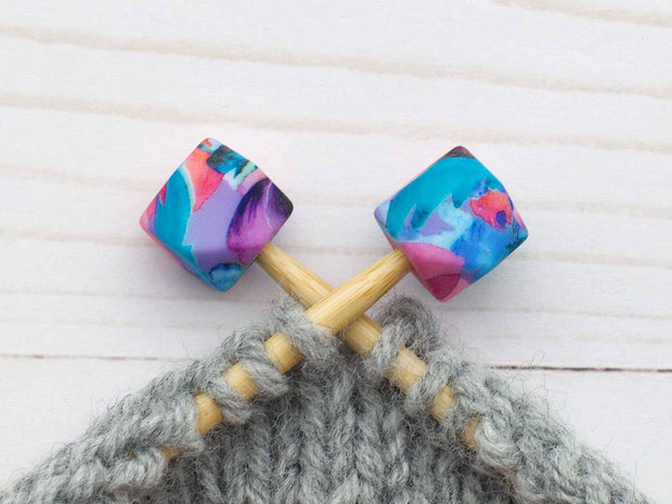 Bright Floral Hexagon | Stitch Stoppers Point Protectors