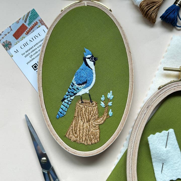 MCreativeJ -Intermediate Embroidery Kits
