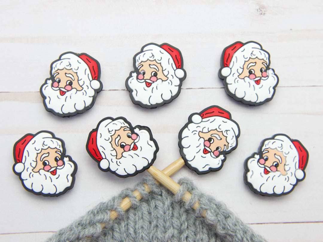 Classic Santa | Stitch Stoppers Point Protectors Knitting