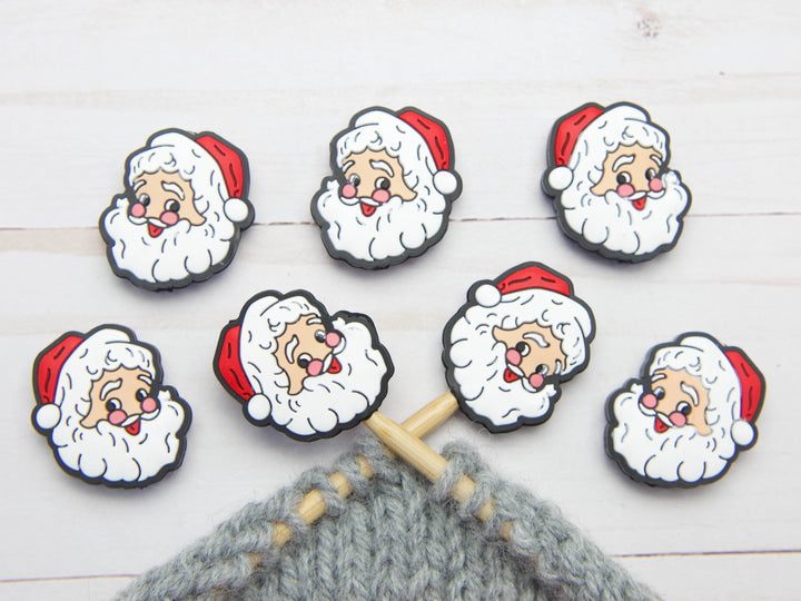Classic Santa | Stitch Stoppers Point Protectors Knitting