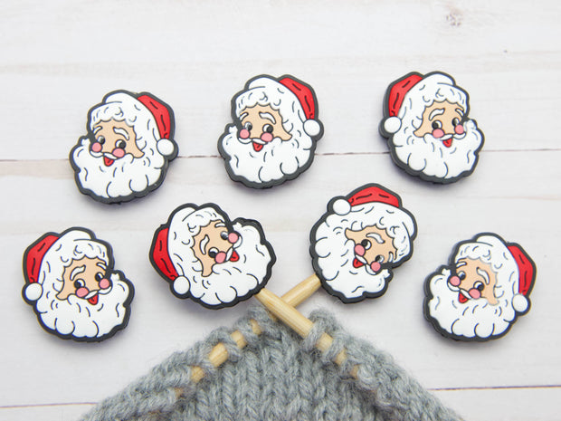Classic Santa | Stitch Stoppers Point Protectors Knitting