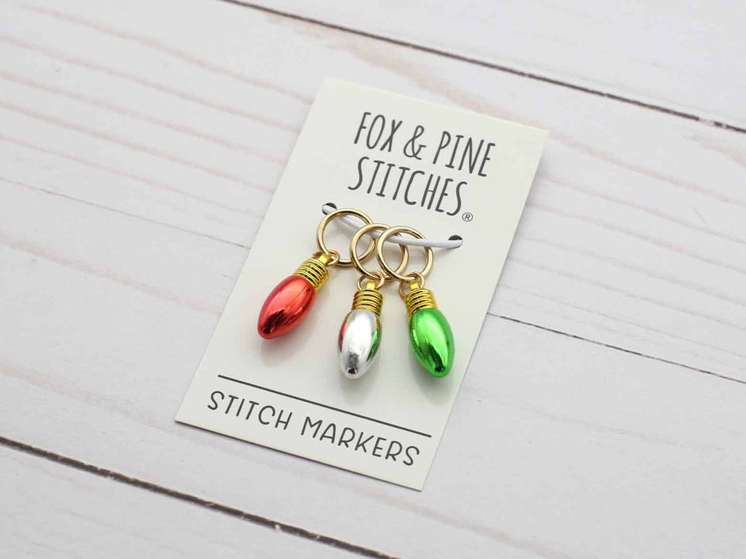 Lightbulb | Stitch Markers