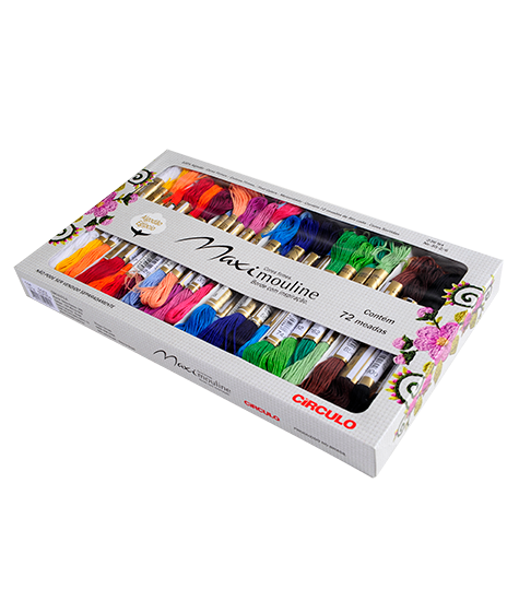 Maxi Mouline Embroidery Floss Kit by Circulo