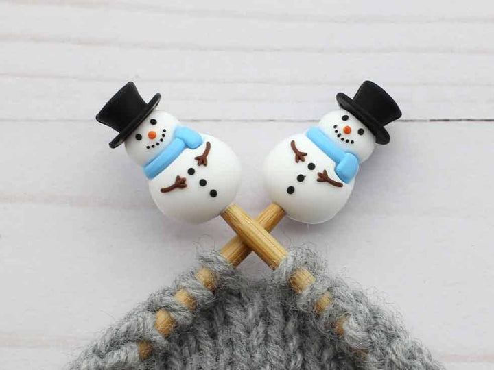 Happy Snowman | Stitch Stoppers