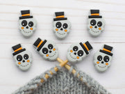 Halloween Skull | Stitch Stoppers Knitting Notions