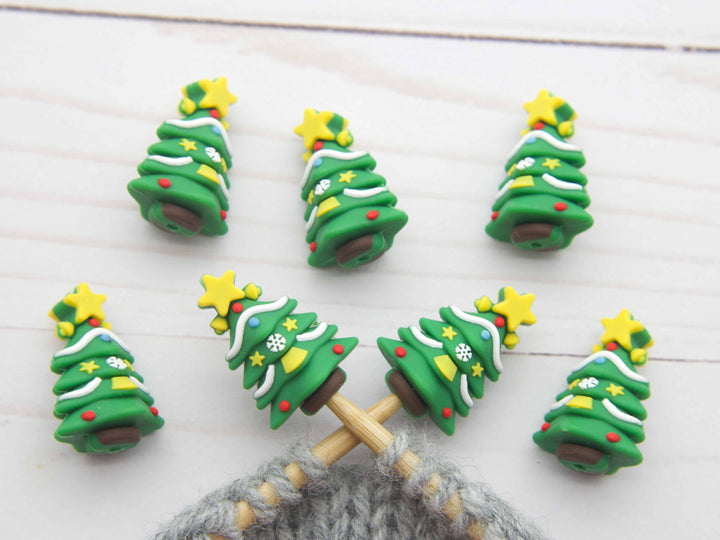 Festive Tree | Stitch Stoppers Knitting Notions