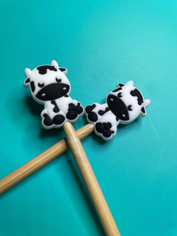Kawaii Milk Dairy Cow Farm Animals Silicone Gift