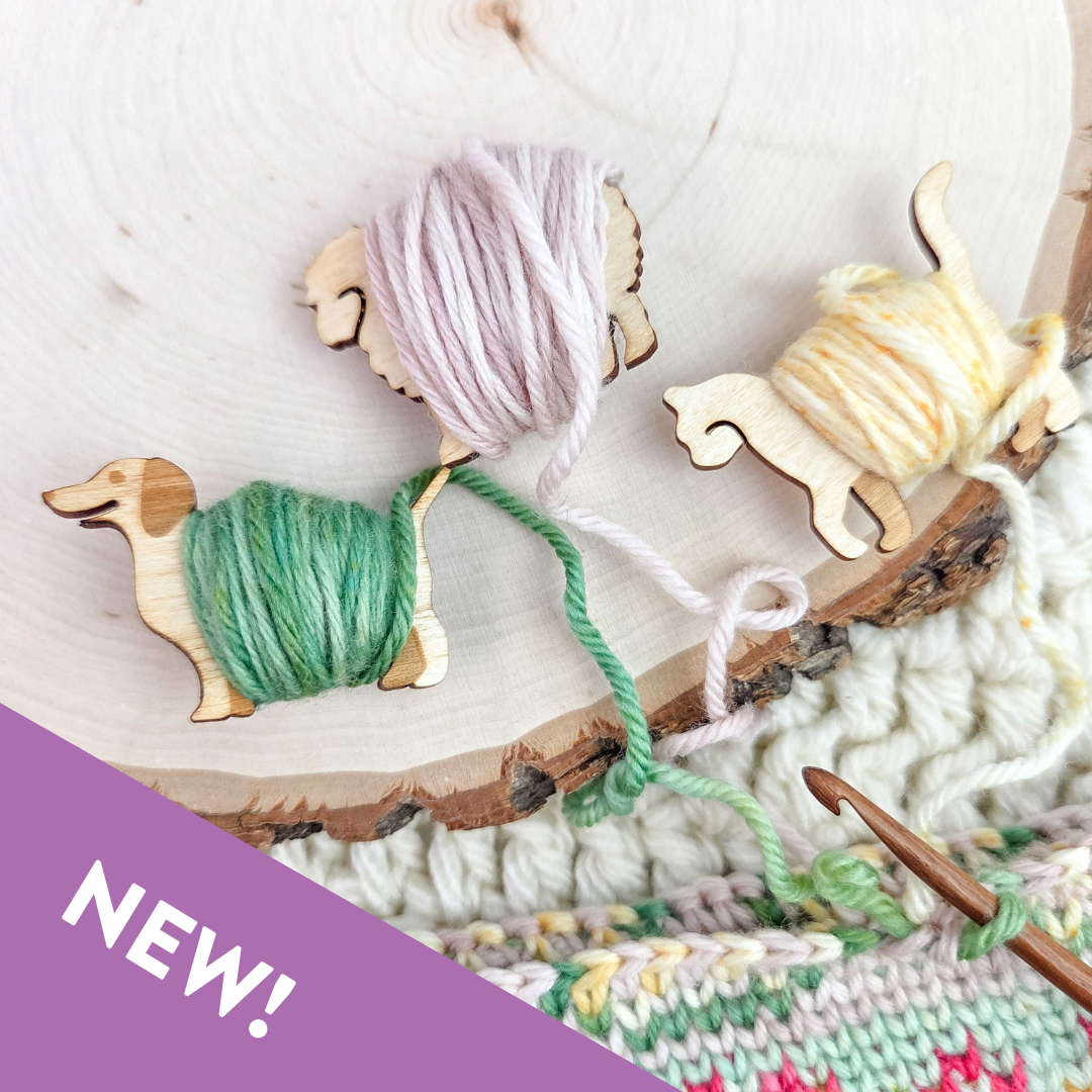 Little Sheep Yarn Bobbins - End Minders