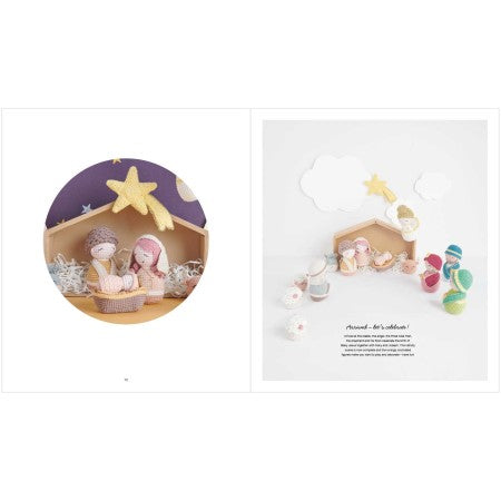 Ricorumi Christmas Crib Crochet Pattern Book by Rico Design