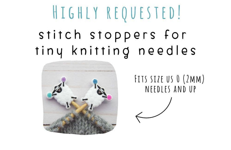 *Small Hole* Cheerful Sheep | Stitch Stoppers