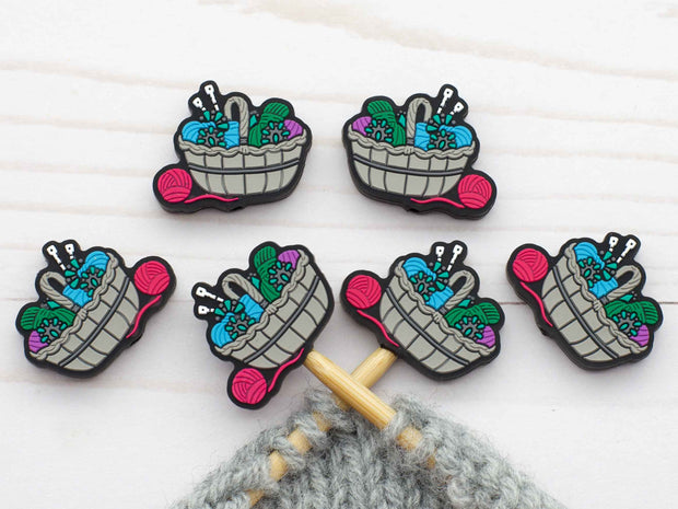 Yarn Basket | Stitch Stoppers Knitting Notions