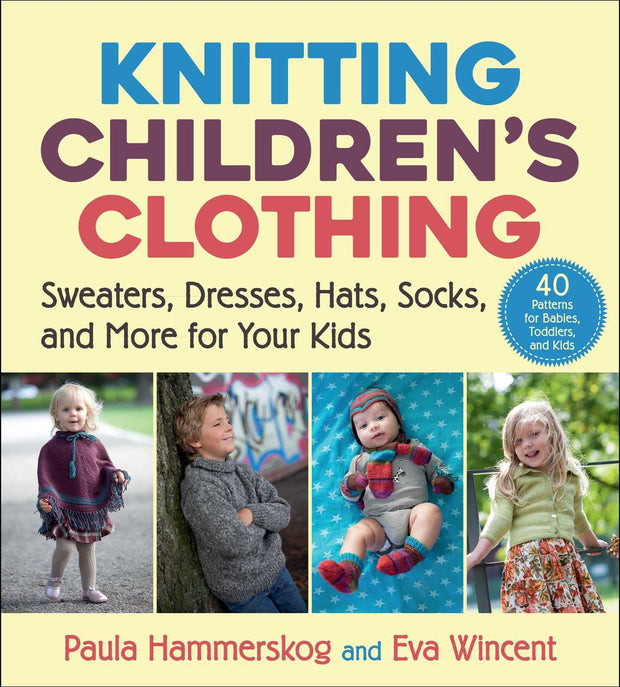 Knitting Children's Clothing Pattern Book by Paula Hammerskog and Eva Wincent
