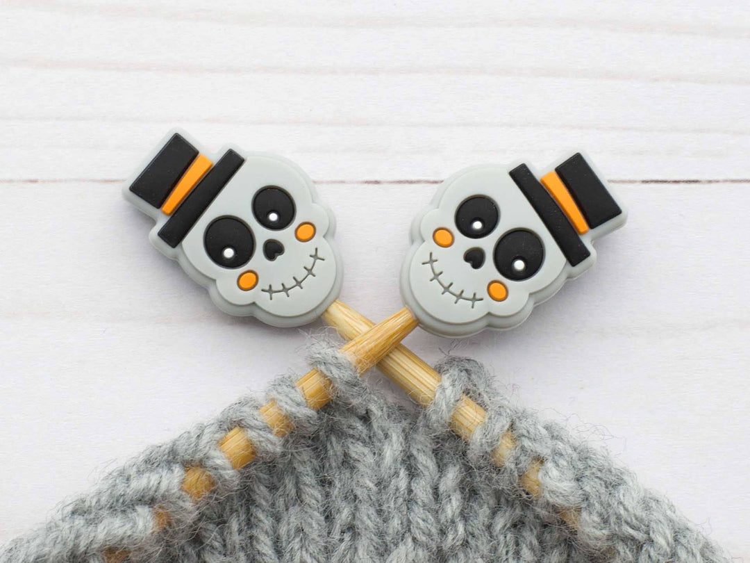 Halloween Skull | Stitch Stoppers Knitting Notions