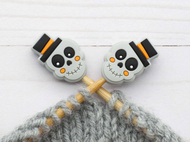 Halloween Skull | Stitch Stoppers Knitting Notions