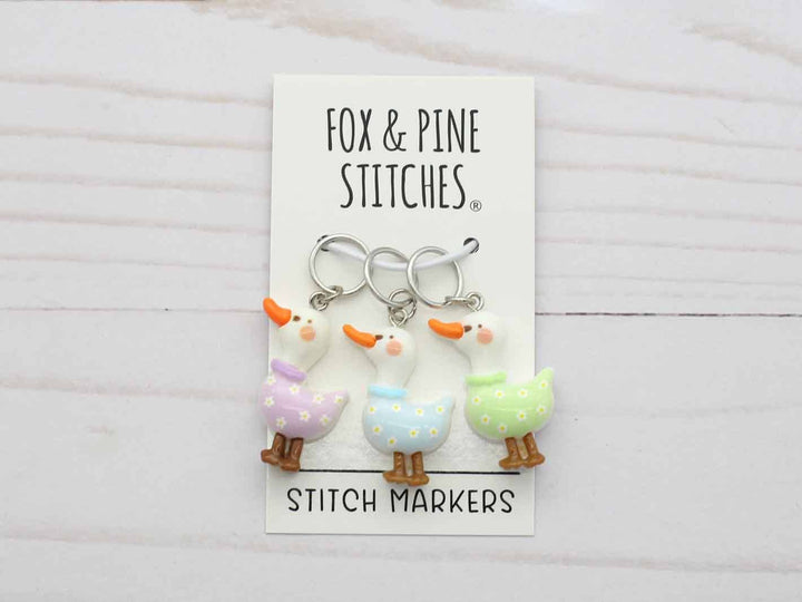 Porch Goose | Stitch Markers