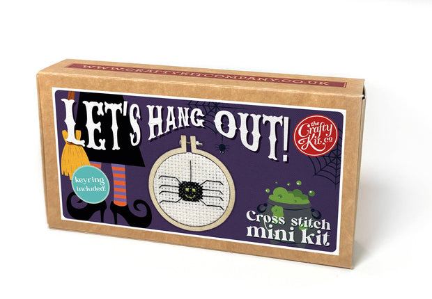 'Let's hang out!' Mini Matchbox Cross Stitch Kit