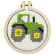 'Keep Calm and Plough On!' Mini Matchbox Cross Stitch Kit