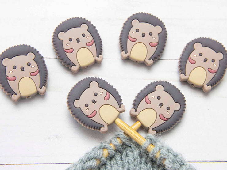 Brown Hedgehog | Stitch Stoppers Point Protectors