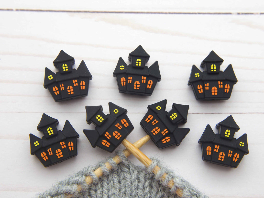 Halloween House | Stitch Stoppers Knitting Notions