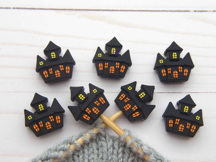 Halloween House | Stitch Stoppers Knitting Notions