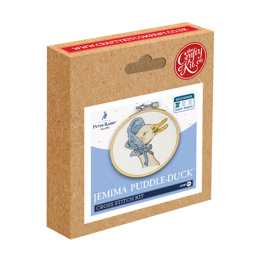 Beatrix Potter - Jemima Puddleduck Mini Cross Stitch Kit