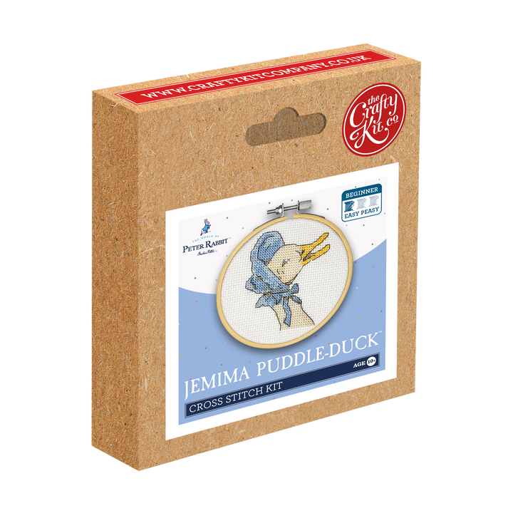 Beatrix Potter - Jemima Puddleduck Mini Cross Stitch Kit