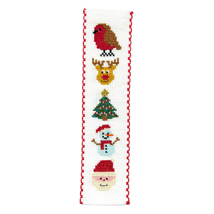 Festive Friends Cross Stitch Bookmark Kit