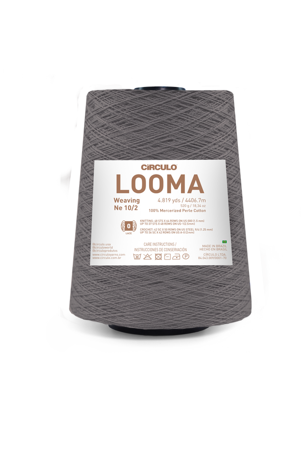 Looma 10/2 Mercerized Perle Cotton Weaving Yarn by Circulo