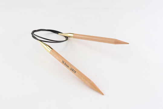 Basix Beech Fixed Circular Needles 32"